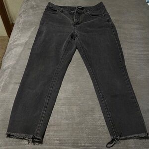 Vero Moda Charcoal Ankle Jeans